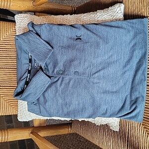Hurley grayish green polo, size XXL